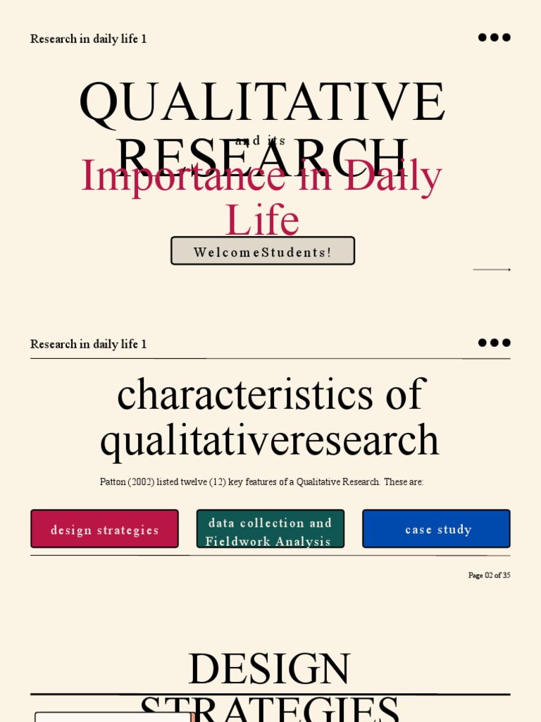 WHAT IS THE PURPOSE OF QUALITATIVE RESEARCH PAPER visual data 2