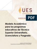 Ues Modelo Academico