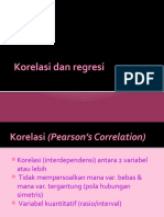 Simulasi Korelasi Dan Regresi