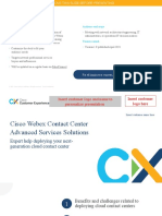 CX Webex Contact Center Pdim Customer Deck