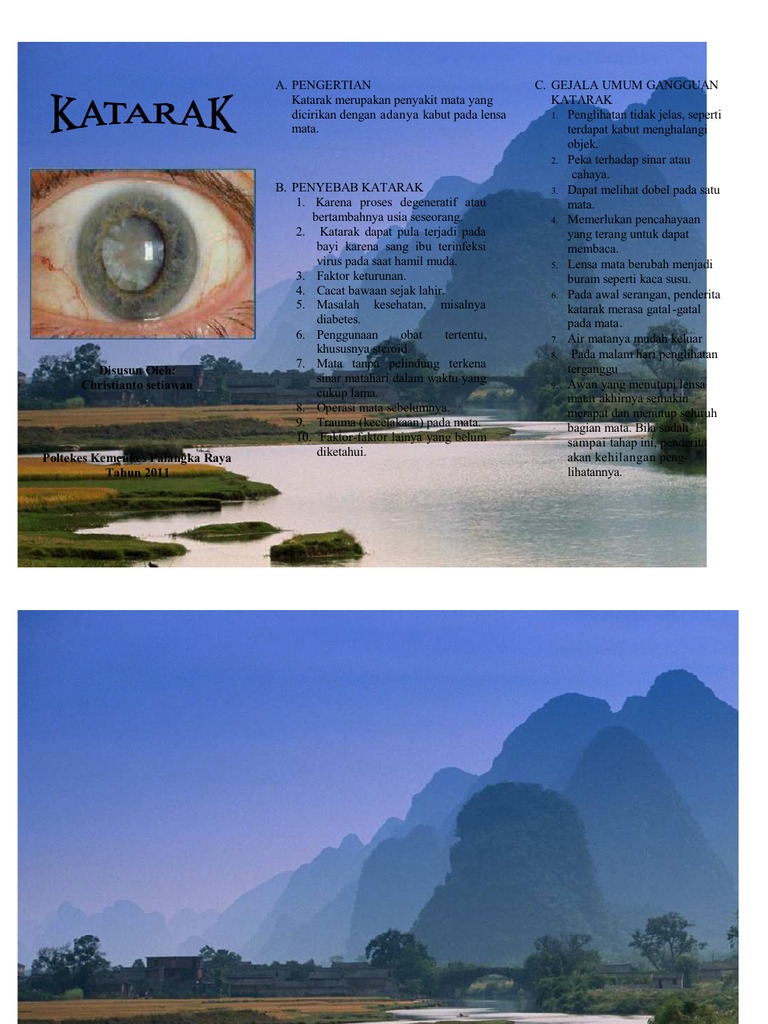 Leaflet Katarak