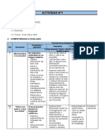 2° Grado - Actividad Del Dia 14 de Marzo