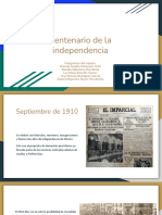Centenario de La Independencia 2