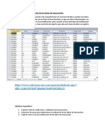 Ejemplo de La Modificacion de Datos