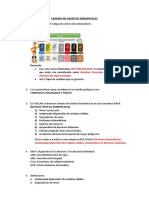 Examen de Asuntos Ambientales-seguridad