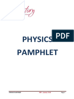 Physics Pamphlet