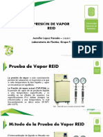 Prueba de Vapor REID