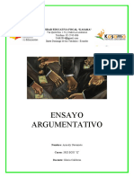 Ensayo Argumentativo