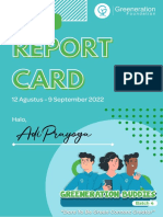 REPORT CARD - Adi Prayoga