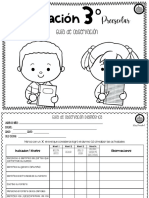 Evaluacion Diagnostica 3 Preescolar Miss Preeschool