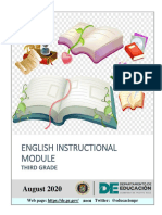 3rd Grade Instructional Module English Program