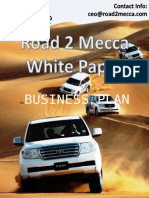 RoadToMecca Business Plan