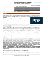 Gabarito Justificado - Direito Empresarial