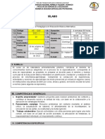 Sílabo Prácticas Pedagógicas Eba - 2022