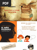 El Niño Filósofo de Jordi Nomen - Rosa Conde M.