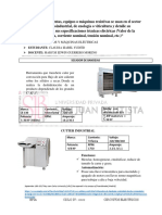 Secador de Bandejas: Cutter Industrial