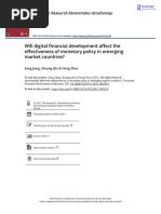 Will Digital Financial Development Affect The Effectiveness of Monetary Policy in Emerging Market Countries