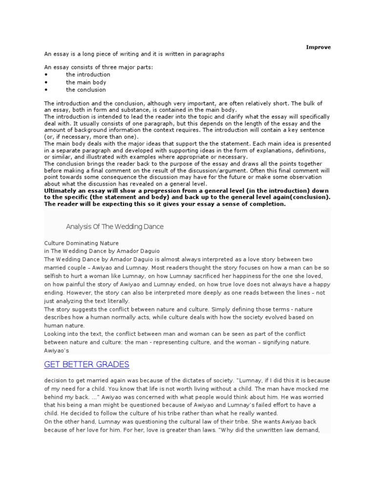 Paren causal argument essay