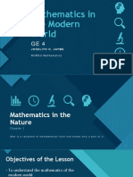 Mathematics in The Modern World Presentation