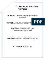 Fundamentos de Finanzas - Cabrera Andrade Kaori Azeneth.