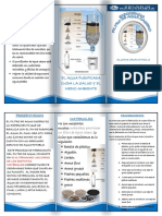 Filtrar agua casero salud medio ambiente