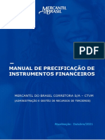 Manual de Precificacao MBCorretora