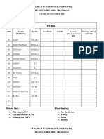 Format Penilaian Lomba MTQ Sman1 BP Mandoge