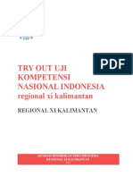 UJI KOMPETENSI NASIONAL INDONESIA REGIONAL XI KALIMANTAN - 2016