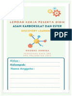 LKPD XII MIPA-4 Asam Karboksilat Dan Ester