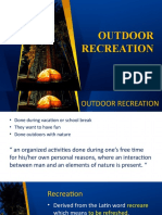 Outdoor Recreation 2019