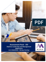 Assessment Pack BSBADM502 OD