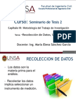 Recoleccion de Datos