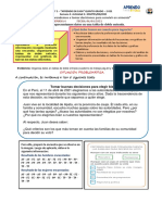 Aprendo a organizar datos en tablas