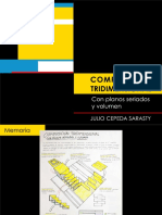 Portafolio Digital Composición Tridimensional Planos Seriados y Volumen Julio Cepeda Sarasty