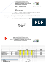 Asistencia Mes de Junio 2022