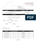 Factura: PORTE-1600018: Emisor Receptor