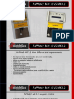 Watchgas AirWatch MK1.0 Vs MK1.2