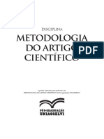 2 Apostila de Metodologia Do Artigo Cientifico UNIASSELVI