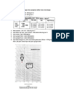 Langkah Perhitungandan Pengisian Daftar Isian Mix Design