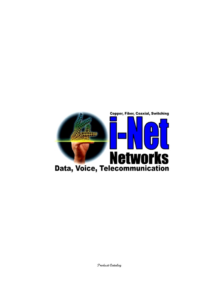 i-Net Networks Product Catalog Overview | PDF | Coaxial Cable ...