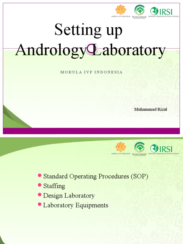 Setting Up an Andrology Laboratory | PDF