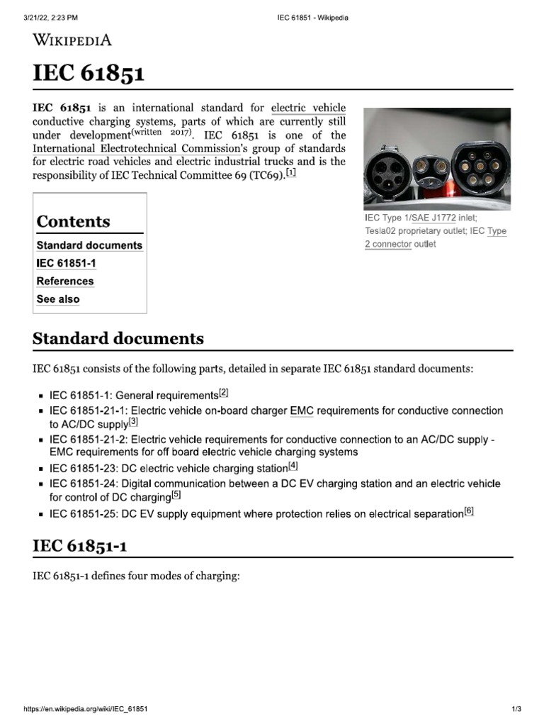 Iec 61851 PDF