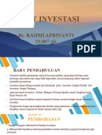 Ppt Rahmi Apriyanti Audit Investasi