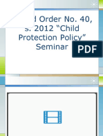 DEPED Child Protection Policy