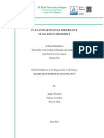 AGAPE-PAREDES-POL - Evaluation of Financial Performance of San Jose Weter District