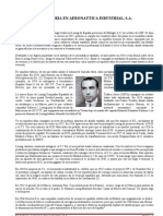 Historia de Aeronautic A Industrial S A