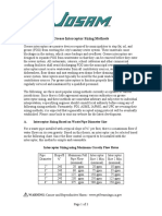 JOSAM Grease Interceptor Sizing Methods