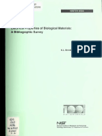 Electrical Properties of Biological Materials Bibliography