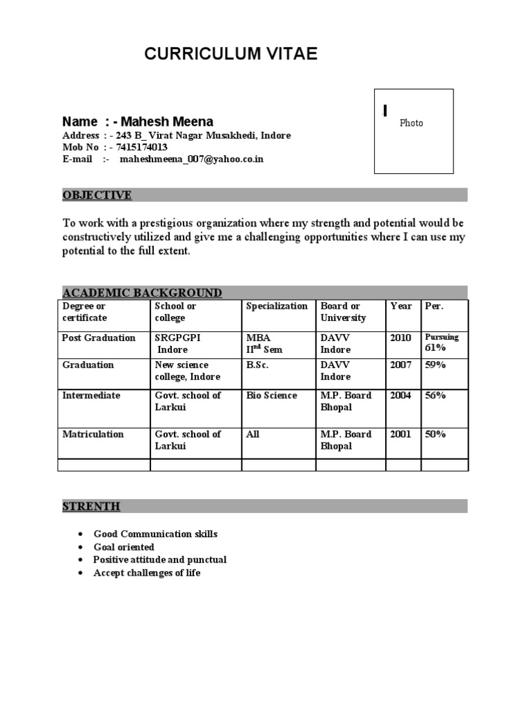 Mahesh Resume | PDF