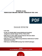 Hukum Acara Pengujian Peraturan Perundang-Undangan